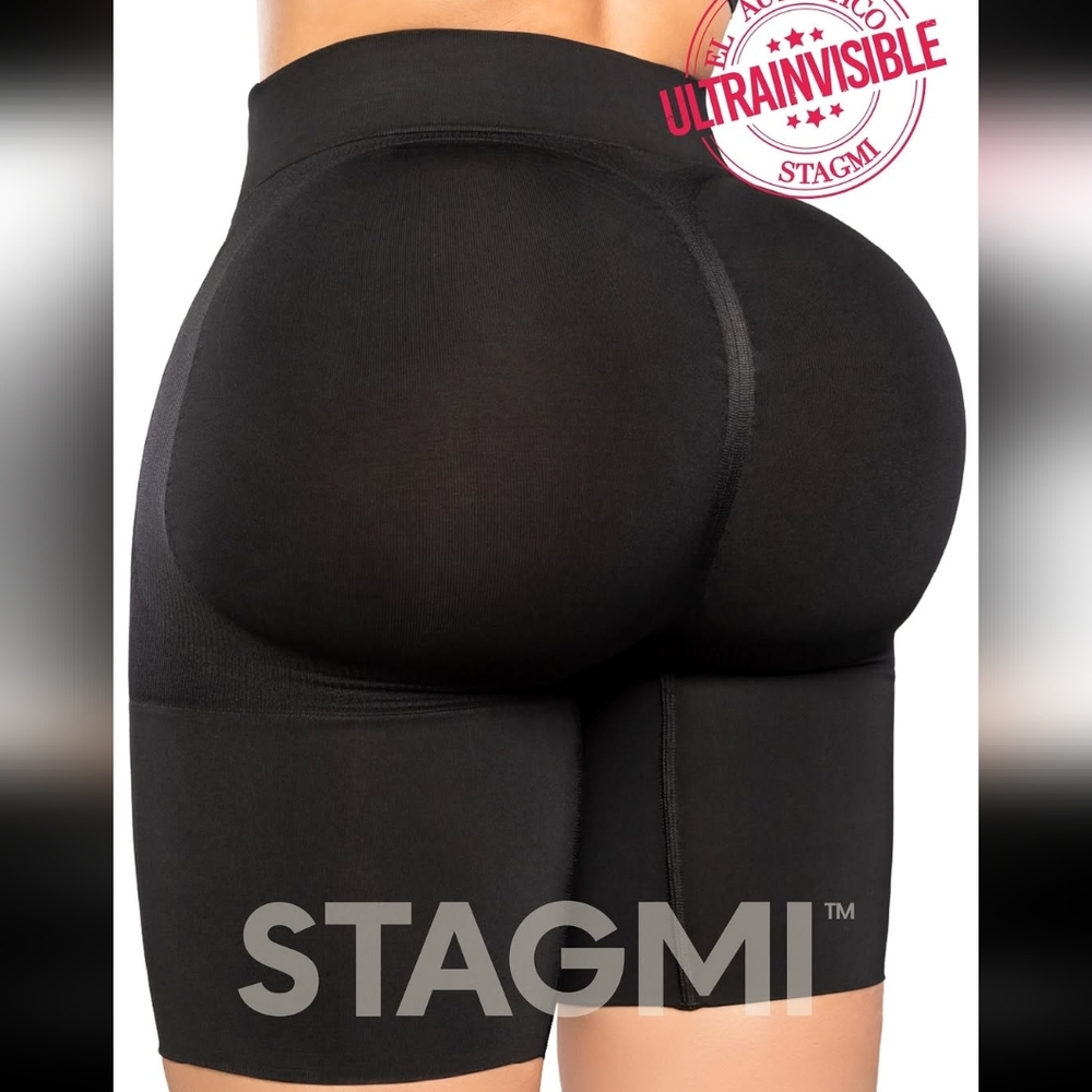 Colombiana Stagmi SMI04052 Shapewear Shorts Panty Fajas Set W/ Shaper Thong NEW! - Picture 3 of 17